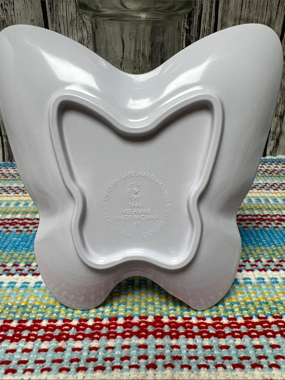 Pioneer Woman set of mini Dipping bowls and butterfly spoon rest-Sweet Rose